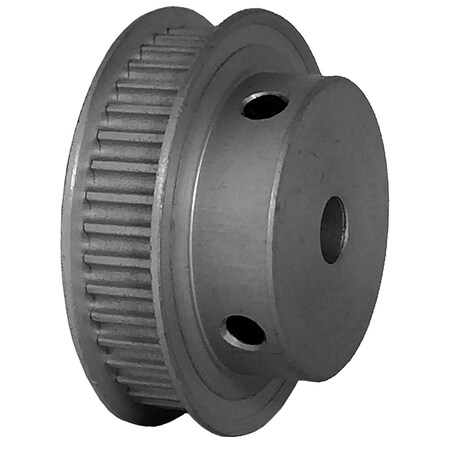 B&B Manufacturing 40-3P06M6FA6, Timing Pulley, Aluminum, Clear Anodized,  40-3P06M6FA6